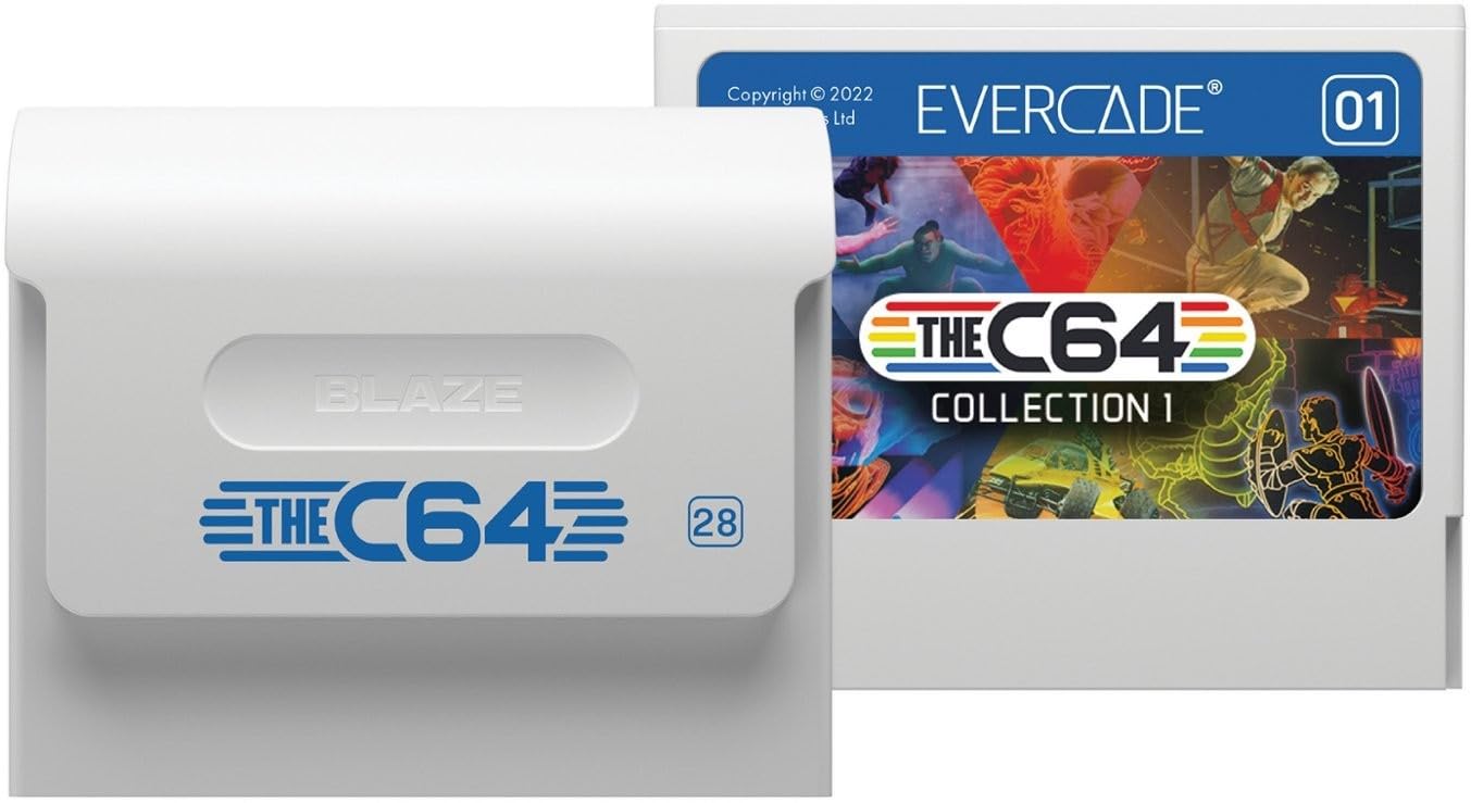 Cartucho Blaze Evercade C64 1 (Retro) - Nuevo Cartucho Blaze Evercade C64 1 (Retro) - Nuevo